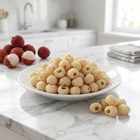 Halal fruitproducten, snacks, groothandel, diepvriesgedroogde lychee, hele vruchten, fabrieksprijs, private label, lage minimale bestelhoeveelheid, export, tropisch fruit
