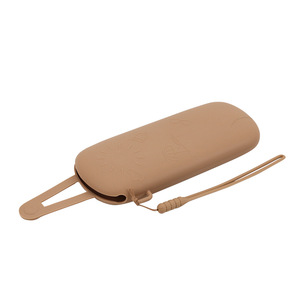 Étui à lunettes portable en silicone de qualité alimentaire, étui à lunettes de soleil, sac à lunettes, nouveau design avec crochet – Vente en gros - Product Image 5