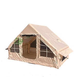 Nouvelle arrivée, tente gonflable à double couche, coupe-vent, légère, pliable, pour le <span class=keywords><strong>camping</strong></span> en montagne, résistante au vent fort, 3-5 personnes - Product Image 1
