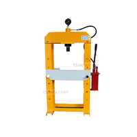 Presse hydraulique TPS-40S 20/30/40 TON de haute qualité, fonctionnement manuel, taille de table personnalisée, course du cylindre, CE