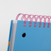 Carnet personnalisé à couverture rigide avec papier offset, reliure spirale, plastification et estampage doré