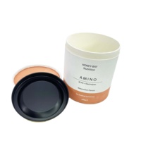Emballage de tube rond de boîte de papier de poudre de supplément nutritionnel naturel de catégorie comestible d'OEM