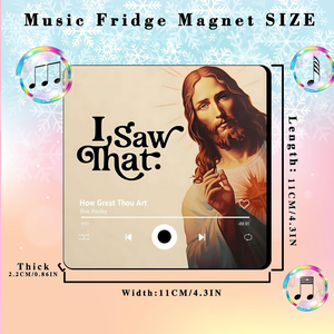 Nouveau haut-parleur <span class=keywords><strong>Coran</strong></span> rechargeable, aimants de réfrigérateur <span class=keywords><strong>Jésus</strong></span> par sublimation, art déco, aimant en fibre de bois, mariage, écologique, durable, musique - Product Image 5