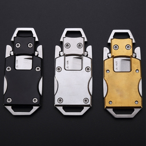 Navaja Plegable Multifuncional Mini, Navaja Táctica Portátil de Acero Inoxidable para Supervivencia al Aire Libre con Personalización OEM de Grado DIY - Product Image 4