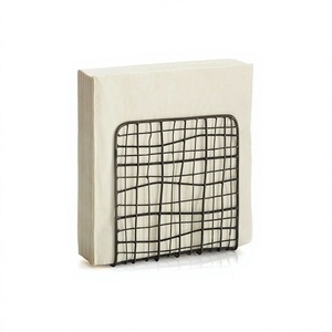 Exclusive Quality Iron Wire Napkin Holder Customized Shape And Size Napkin Holder For Table Top Decor Accessories - Product Image 1