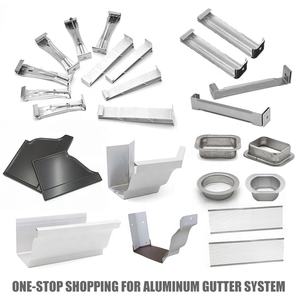 Staffe appendiabiti per grondaia in alluminio a vite rapida da 5 "nascoste OEM - Product Image 6