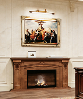 Plaqué or et argent, texture marbrée, acrylique laminé PMMA, résistant aux rayures, à l'huile et à l'humidité, garantie 5 ans, décoratif mural