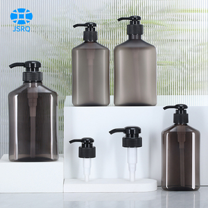 Convient à l'hôtel PET Scrub 250ml Distributeur de soins pour hommes Bouteille pressée 500ml Bouteille de shampooing Bath Dew en stock - Product Image 1
