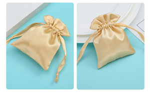Custom Simple <b>Satin</b> Pouch Blank <b>Satin</b> Storage Gift Drawstring Bag for Jewelry <b>Shoes</b> Makeup Cosmetics Candy-Made From Silk <b>Satin</b> - Product Image 6