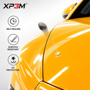 ฟิล์มใสกันรอยรถยนต์ XP3M สีเหลืองภูเขาไฟ OEM เงาแบบ TPU ความหนา 7.5 มิล ซ่อมแซมตัวเองได้ ป้องกันรอยขีดข่วน ป้องกันการเหลือง พร้อมช่องระบายอากาศ - Product Image 3