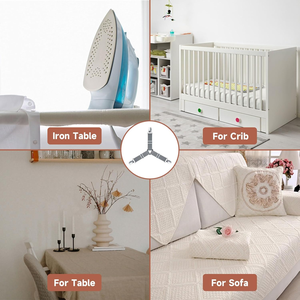 4 pièces de fixations pour <span class=keywords><strong>draps</strong></span> de lit pour les coins, antidérapantes, clips pour <span class=keywords><strong>draps</strong></span> gris, sangles pour <span class=keywords><strong>draps</strong></span>, maintiennent la literie sans plis, faciles à installer - Product Image 6