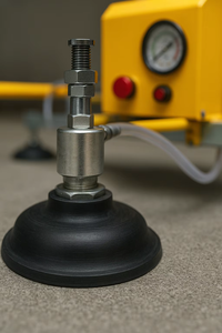 Новый электрический вакуумный подъемник для стекла грузоподъемностью 600 кг с 4 присосками, дистанционным и ручным управлением для подъема гранита, мрамора и камня - Product Image 4