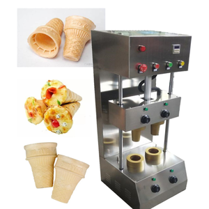 Nueva Máquina Automática Portátil de Acero Inoxidable 304 para Hacer Conos de Pizza, Conos de Helado Crujientes, Conos de Galleta, Conos de Azúcar, Conos de Huevo y Conos de Waffle - Product Image 2