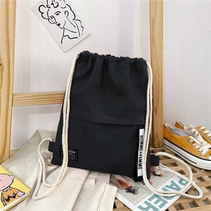 Custom Logo <strong>Drawstring</strong> <strong>Backpack</strong> Draw String Sports <strong>Backpack</strong> Promotional Bag <strong>Drawstring</strong> Gym Bags School <strong>Backpack</strong> with Canvas - Product Image 6