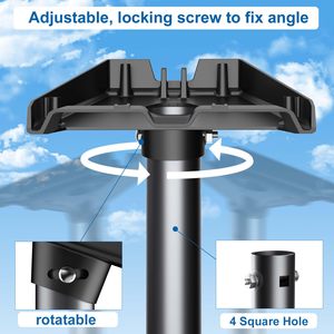 Kit de montage mural et de toit réglable en gros pour <span class=keywords><strong>antenne</strong></span> satellite extérieure Starlink Gen 3 V4 robuste - Product Image 6