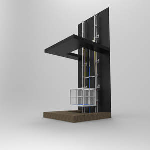 0.3ton-3ton उठाने वाला अच्छा माल लिफ्ट एकल-कॉलम रेल फ्रेट लिफ्ट इलेक्ट्रिक हाइड्रोलिक लिफ्टिंग प्लेटफॉर्म फैक्टरी मूल्य - Product Image 6