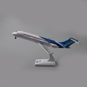 Modelo de Avión de Resina Pintado a Mano, Duradero, de 30 cm, ARJ <span class=keywords><strong>COMAC</strong></span> EXPRESS, Juguete para Regalo del Día de San Valentín - Product Image 6