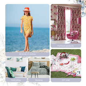 100% personalizzato cotone stampato abbigliamento tessuto tagliato pezzo trapuntatura tessuti fai da te Craft grasso quarto Bundle fatto a mano Patchwork cucito - Product Image 5