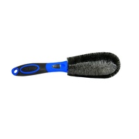 Petite brosse à pneus en plastique, brosse de nettoyage pour lavage de voiture