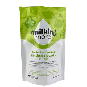 Cookie Candy Snack Food Grade Custom Design Printed Matte <b>Ziplock</b> <b>Bag</b> Stand up Packaging Smell Proof Mylar Pouch <b>Bags</b> - Product Image 2