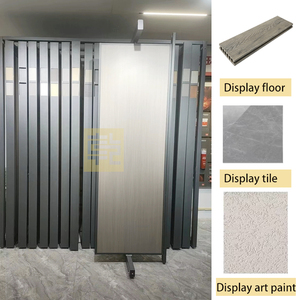 Xoay sàn gỗ gạch hiển thị giá trượt gốm gạch Granite đứng kệ trưng bày cho showroom gạch hiển thị làm kim loại - Product Image 2