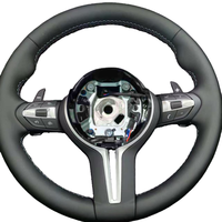 Volant rond en cuir neuf d'usine pour BMW M3 M4 F80 F82 E90 E91 E60 X5 F15 X6 F16 F10 F30 F32 F36 F60