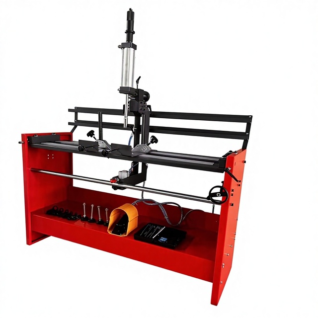 Vertical Automobile Engine Cylinder Head Valve Spring Disassembly and Assembly Machine with Motor and Bearing LD1300 TWS1100