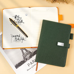 Venta al por mayor Bloc de notas logotipo personalizado impreso diario cubierta de PU cuaderno de oficina de negocios - Product Image 5