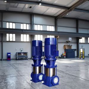 Bomba de Agua Química Vertical Multietapa Eléctrica de 220V OEM al por Mayor en Oferta - Product Image 3