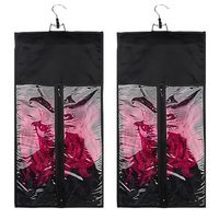 Extension de cheveux extra longs sac de rangement en satin avec cintre perruque sac faisceaux postiches porte-perruque étui en satin pour magasin