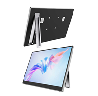 Moniteur portable tactile 15,6 pouces 1080P avec haut-parleur intégré, compatible OEM, pour jeux et écran large étendu pour ordinateur portable