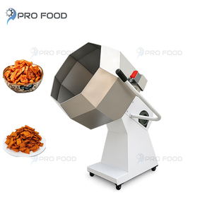 Machine d'assaisonnement pour pop-corn de bonne qualité Machine d'assaisonnement par lots à haut rendement Machine d'assaisonnement pour snacks et aliments à usage multiple - Product Image 1
