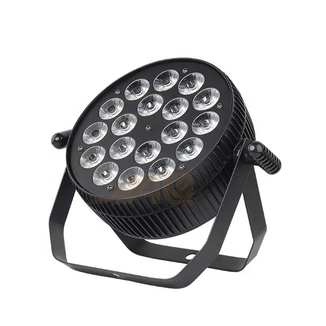 Sıcak satış 18x15W 5IN1 Led disko Par aydınlatma alüminyum konut düz Par ışık