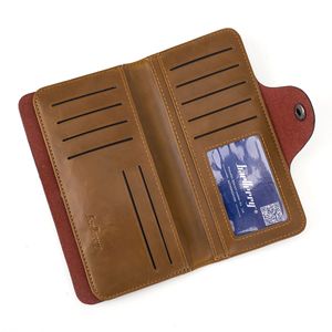 Baeillerry Men's Leather <b>Wallet</b> Tri-Fold Multi-Card <b>Holder</b> Embossed Design Everyday Use - Product Image 3