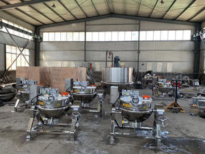 Pentola Industriale Ribaltabile in Acciaio Inox per Alimenti con Agitatore e Riscaldamento - Product Image 2