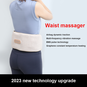 Cinturón eléctrico de masaje de cintura y masaje Abdominal, máquina vibradora de vientre para adelgazamiento corporal, novedad - Product Image 2