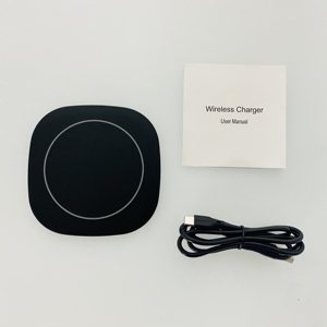 Cargador Inalámbrico Rápido de 15W, Base de Carga para Teléfono 17 14 13 <span class=keywords><strong>Pro</strong></span> Max, <span class=keywords><strong>AirPods</strong></span> <span class=keywords><strong>Pro</strong></span> SEC, Tapete de Carga Inalámbrico - Product Image 4