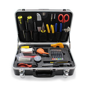 <span class=keywords><strong>Kit</strong></span> de herramientas de empalme de fusión de fibra óptica, accesorio de lujo, incluye todos los cables y herramientas de preparación de fibra, precio barato, FTTH - Product Image 3