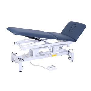 Hi <span class=keywords><strong>Lo</strong></span> طاولة علاج فيزيائي 3 أقسام ، طاولة تدليك كهربائية بتقويم العمود الفقري ، طاولة أريكة طبية - Product Image 2