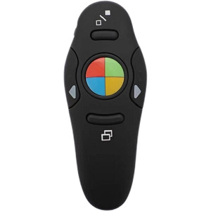 Puntero Presentador Inalámbrico 2.4G con Láser para Presentaciones PPT, Enseñanza y Conferencias, Material ABS Negro - Product Image 5