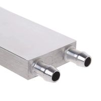 30/40/80/120/160/180/200/240mm pour ordinateur portable CPU solution de refroidissement en aluminium dissipateurs thermiques optimisé liquide plaques froides PC blocs d'eau
