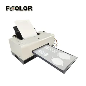 Portable A3 A4 DTF L1800 Multifunctional Inkjet DTF Printer Easy Operate DTF Ink Printing Film Clothes Used Condition CMYK