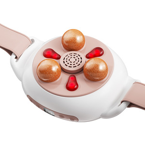 <b>Mini</b> Abdominal Massager With Bianstone Heat Therapy Rechargeable For Belly Massage And Intestinal Peristalsis - Product Image 1