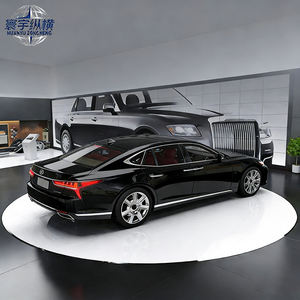 פלטפורמת סיבוב לרכב 360 מעלות, עומס גבוה, חשמלית, לתצוגת דגמי רכב - Product Image 1