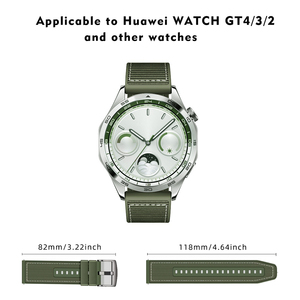 Di alta qualità in Silicone ibrido sport Smart Watch di qualità intrecciato <span class=keywords><strong>cinturino</strong></span> in Nylon 22mm 46mm cinturini per <span class=keywords><strong>Huawei</strong></span> Watch <span class=keywords><strong>GT2</strong></span> GT3 GT4 - Product Image 2