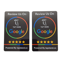 Tarjeta DE REVISIÓN DE Google sin contacto NFC Tap Tarjeta DE REVISIÓN DE Google Trae instantáneamente a los clientes Tarjeta de visita de redes sociales