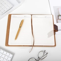 Kit de papeterie écologique avec logo personnalisé, porte-stylo, carnet A5 cousu à la main pour les initiatives écologiques