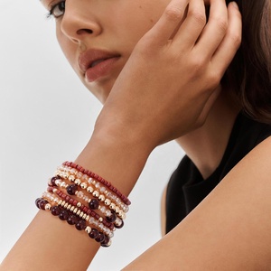Braccialetti Boho alla Moda, Set Unisex per Feste, Gioielli Intrecciati a Mano in Legno, Abbinabili a Tutto per Appuntamenti - Product Image 6