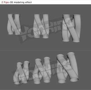 <span class=keywords><strong>Tubo</strong></span> <span class=keywords><strong>de</strong></span> <span class=keywords><strong>Escape</strong></span> Universal <span class=keywords><strong>de</strong></span> Acero Inoxidable SUS304 Estilo Z para Todos los Modelos <span class=keywords><strong>de</strong></span> Automóviles, Piezas <span class=keywords><strong>de</strong></span> Automóviles, Sistema <span class=keywords><strong>de</strong></span> <span class=keywords><strong>Escape</strong></span> <span class=keywords><strong>de</strong></span> 1.5 mm - Product Image 3