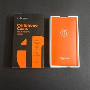 Customize Plain Paper Box with White Blister Tray Packaging for Mobile Cellphone Case and Screen <strong>Tempered</strong> <strong>Glass</strong> Protector - Product Image 2